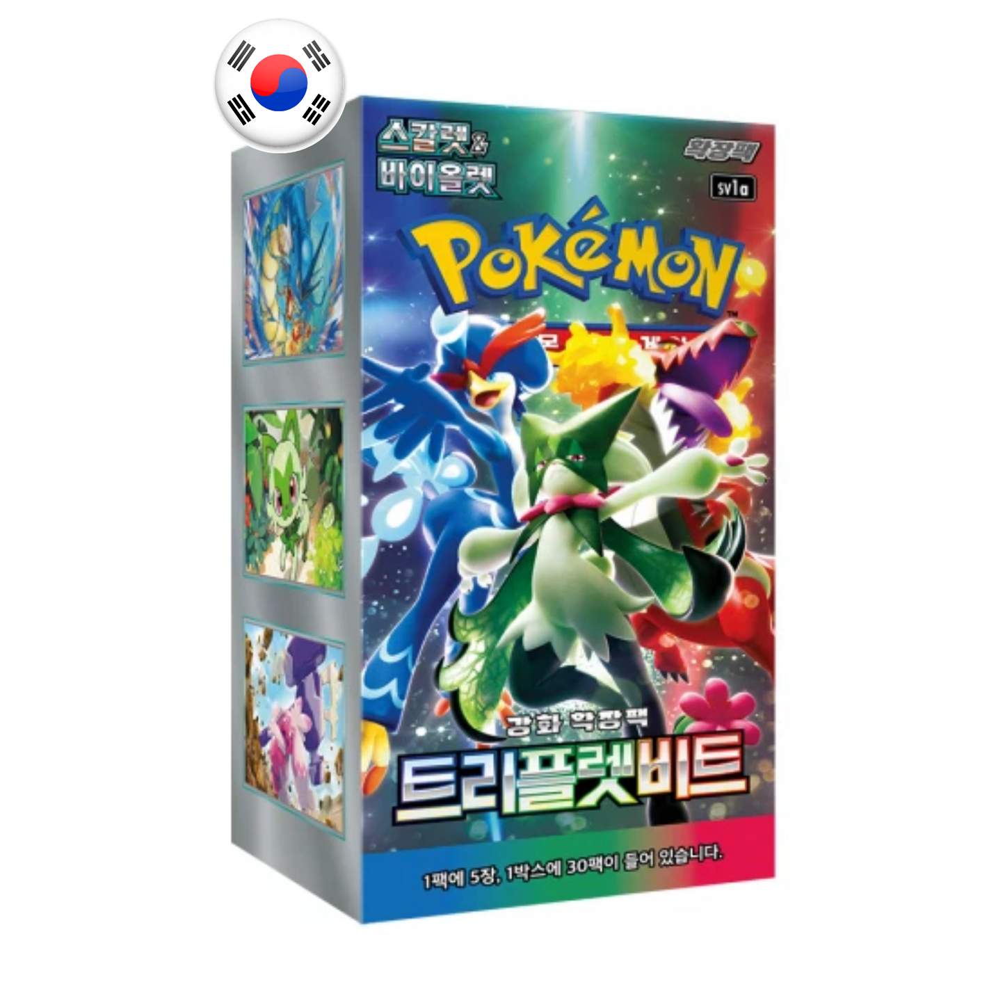Pokemon Triplet Beat Caja 30 de Sobres Coreano