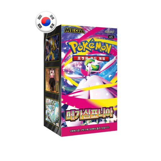Pokemon Mega Symphonia Caja 30 de Sobres Coreano