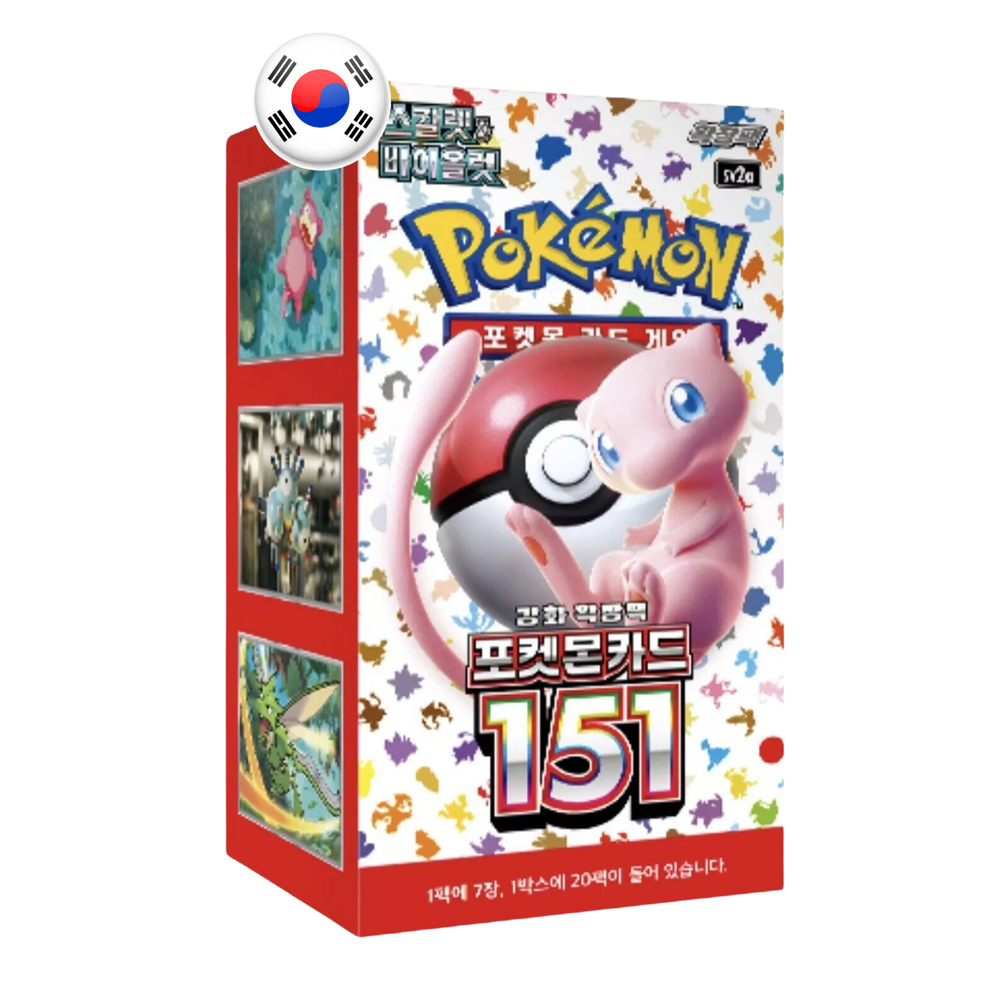 Pokémon 151 Caja de 20 Sobres Coreana
