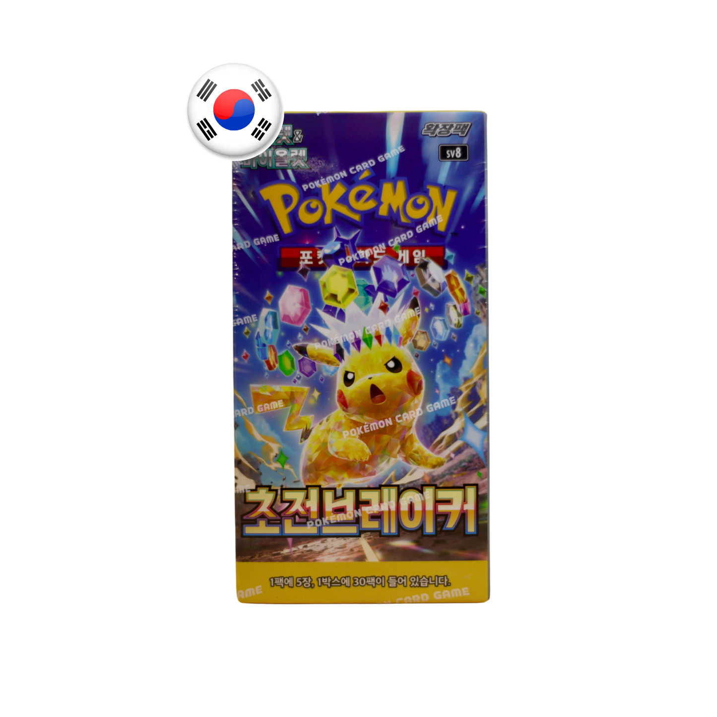 Pokemon Super Electric Breaker Caja de 30 Sobres Coreana