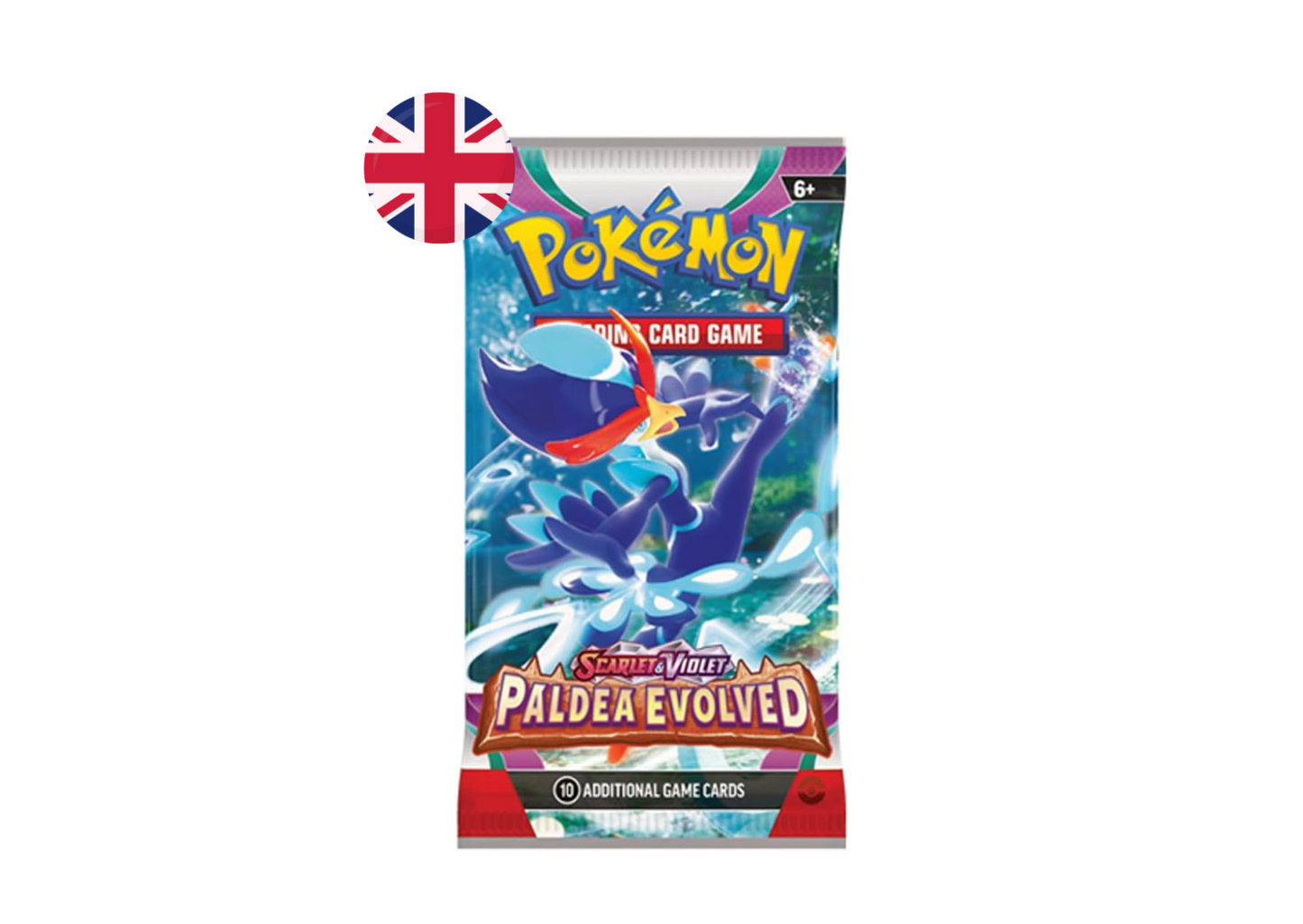 Sobre de Paldea Evolved Inglesa