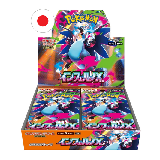 PREVENTA Pokemon MEGA Inferno X Caja de 30 sobres