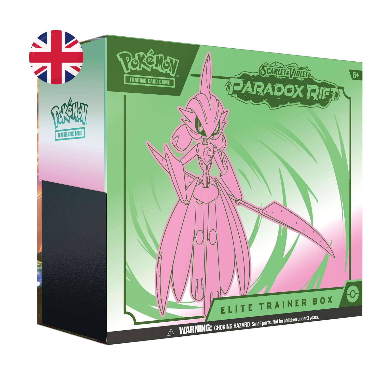 Pokemon ETB Paradox Rift Iron Valiant Inglés