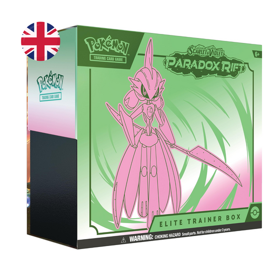 Pokemon ETB Paradox Rift Iron Valiant Inglés