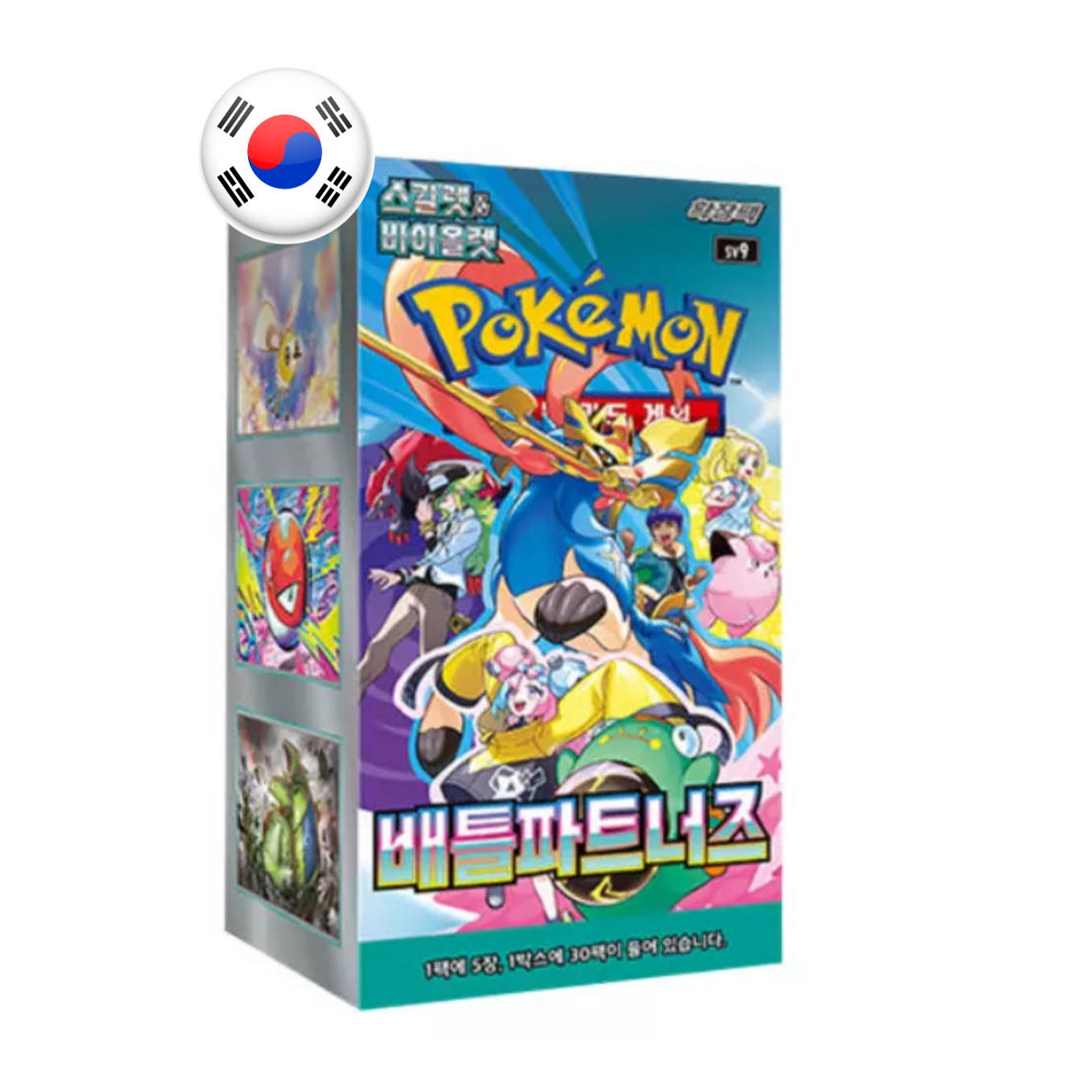 Pokemon Battle Partners Caja de 30 Sobres Coreana