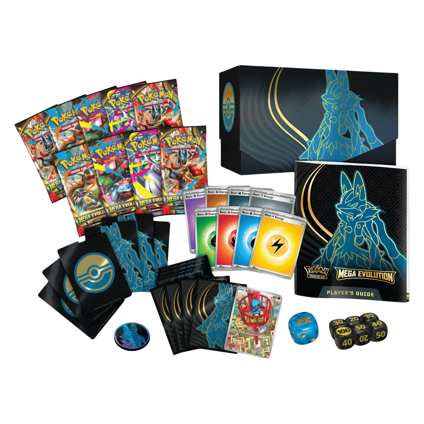 Pokemon ETB Mega Evolution Mega Lucario
