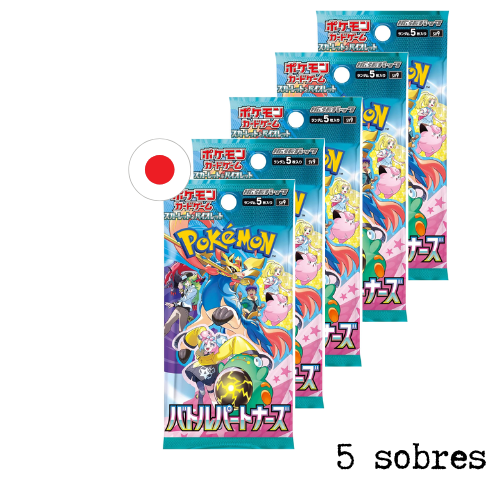 Pack 5 sobres Battle Partners Japonesa