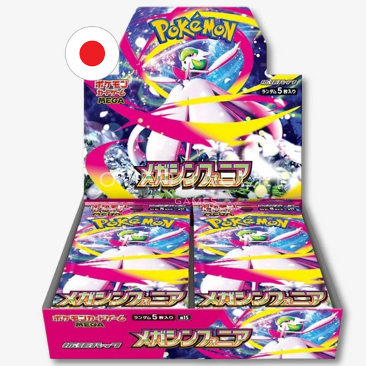Pokemon Mega Symphonia Japonesa Caja de 30 sobres