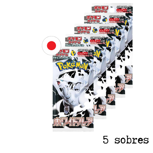 Pack 5 sobres White Flare Japonesa