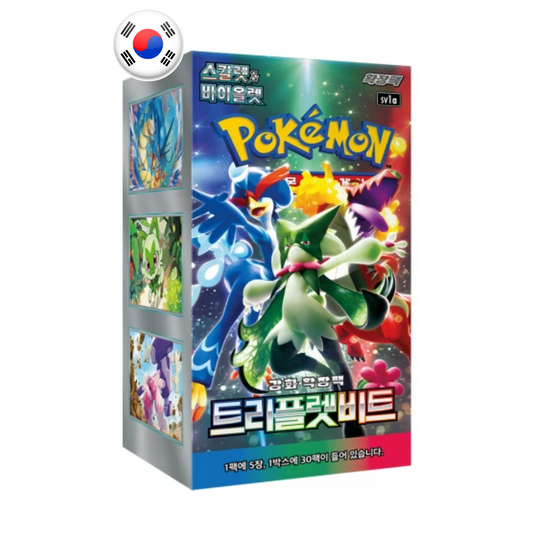 Pokemon Triplet Beat Caja 30 de Sobres Coreano