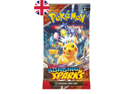Sobre de Surging Sparks Inglesa