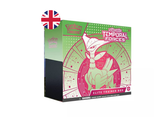 Pokemon ETB Temporal Forces Iron Leaves Inglés