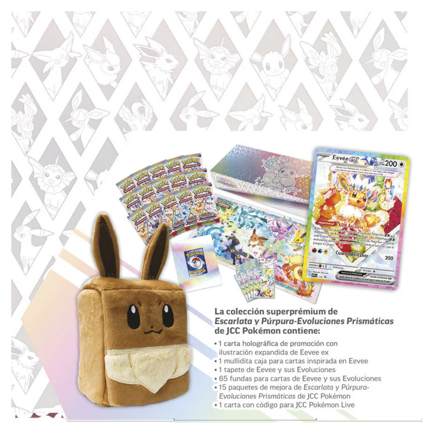 Pokemon Superpremium Evoluciones Prismáticas Español
