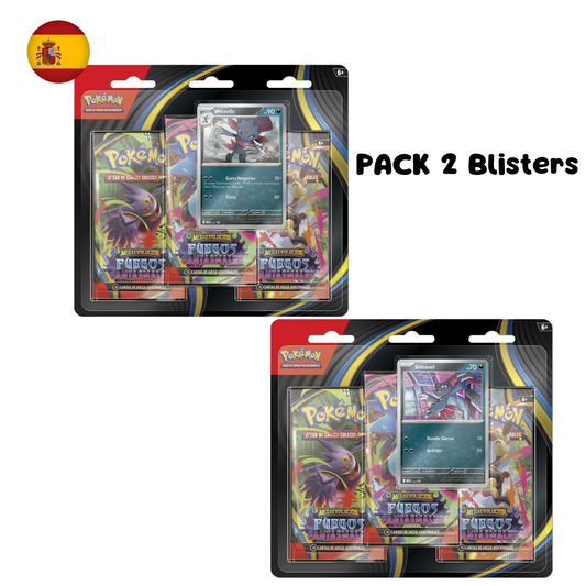 Pokemon Pack Doble de Blisters (Sneasel y Weavile) Español