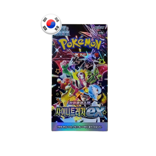 Pokemon Shiny Treasures EX Caja de 10 Sobres Coreana