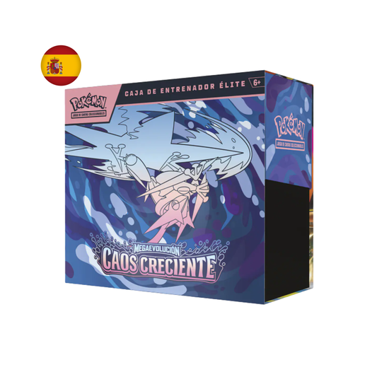 Pokemon ETB Caos Creciente Español